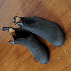 Blundstone 587 Chelsea Boots - Rustic Black - US Size 9